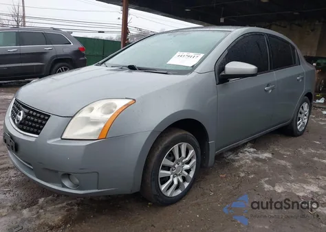 2008 Nissan Sentra 2.0S из США, поврежденный, VIN 3N1AB61E38L737674